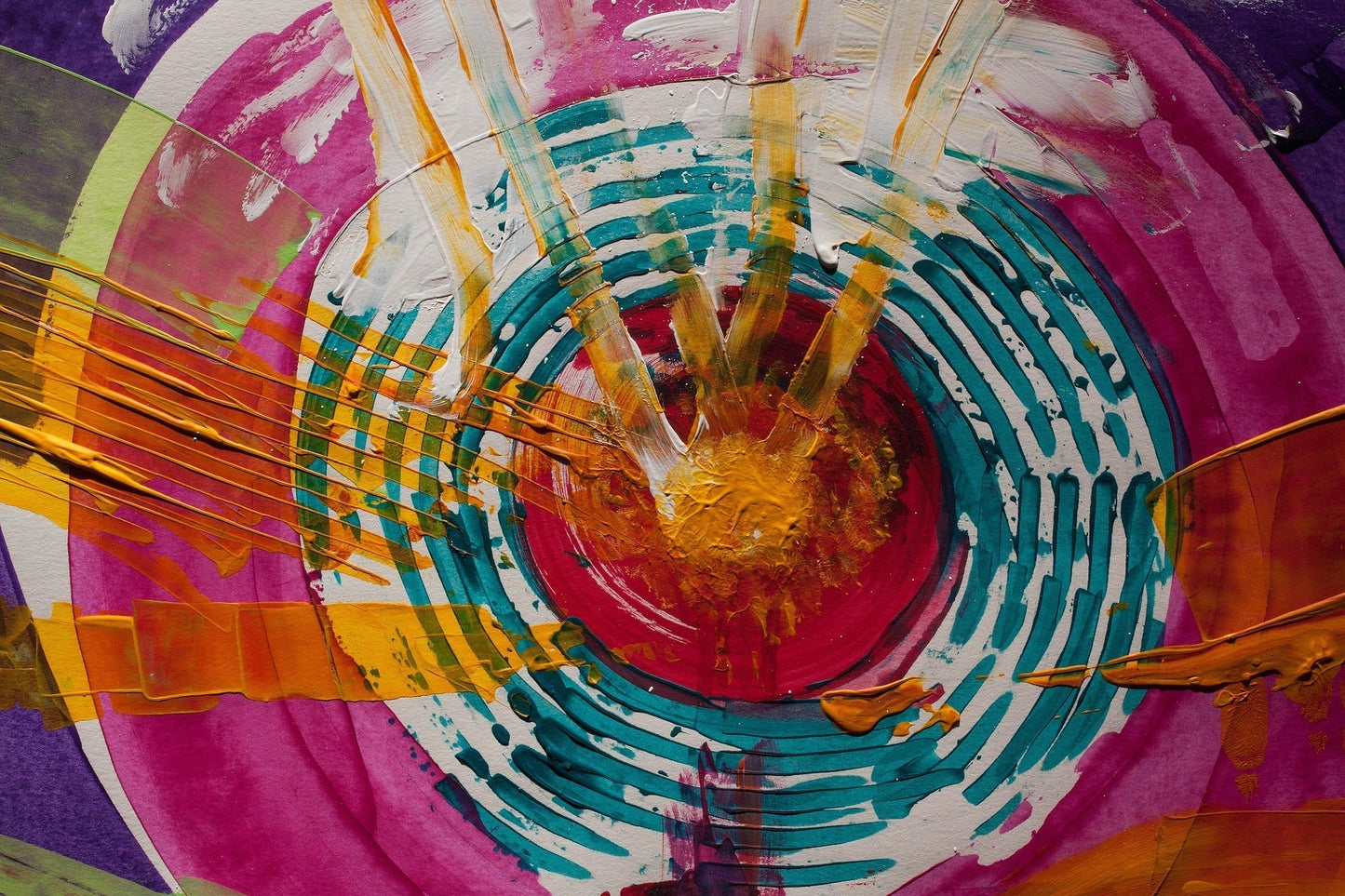 Cancer & Art Therapy – A Personal Perspective of a student who drew mandalas as shown in this image to get over her cancer. Image of creative mandala.