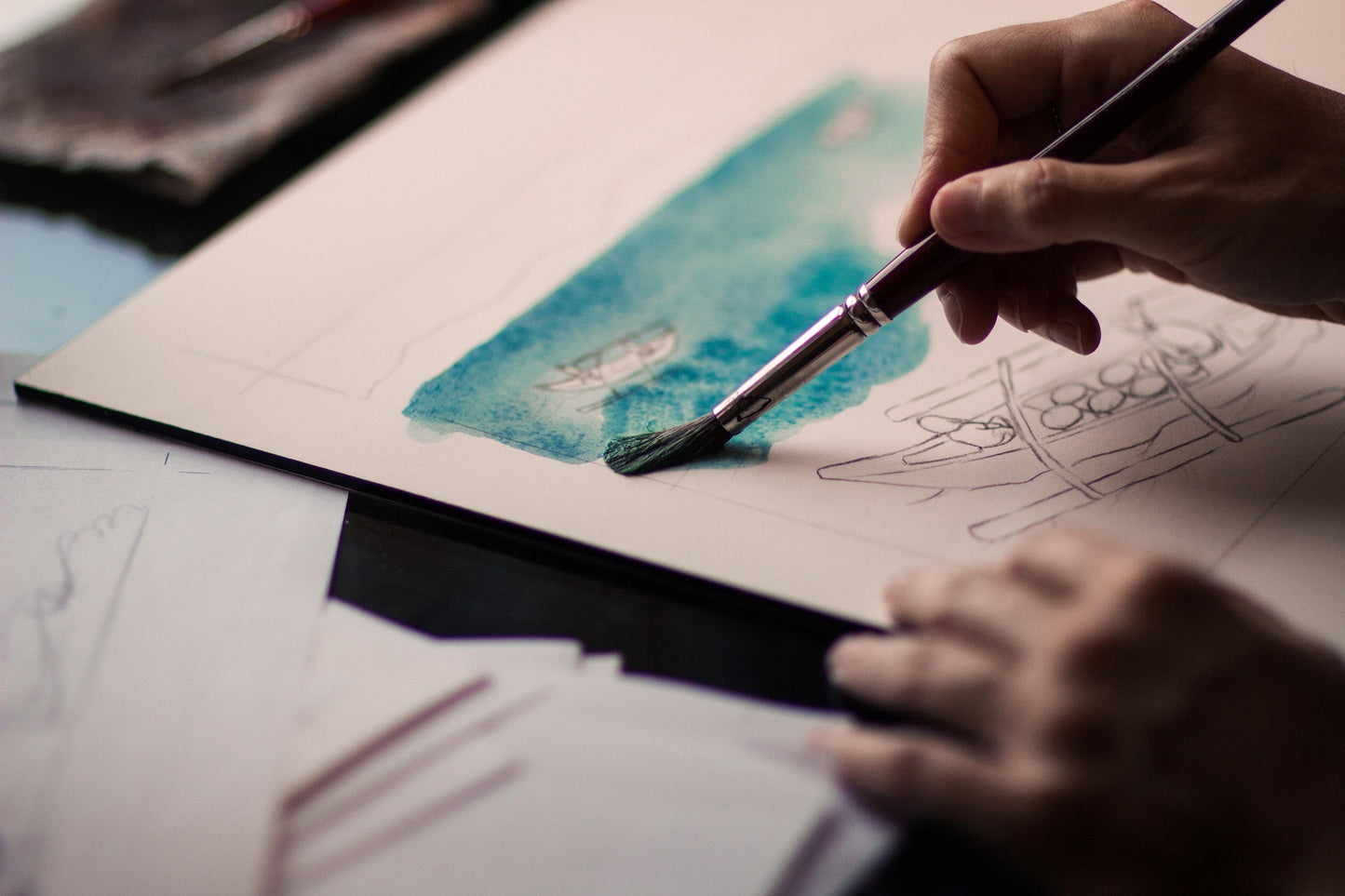 Rob Gray on why study art therapy: accessing the unconscious through image-making.